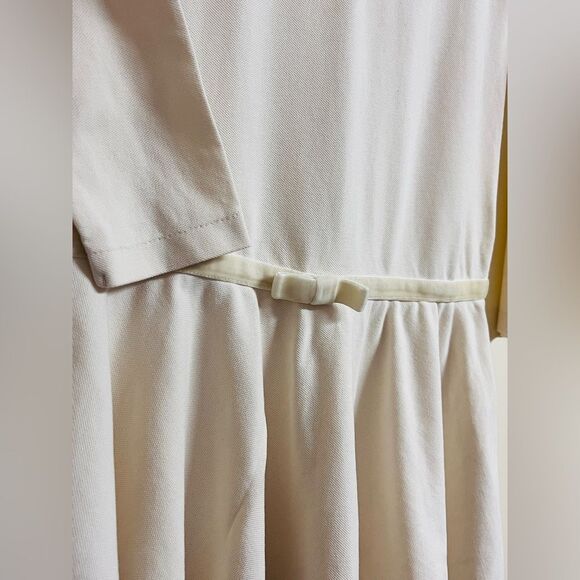 Ralph Lauren Youth Girl Polo Shirt Dress Long Sleeve Logo Pony L 14 16 - Picture 3 of 8